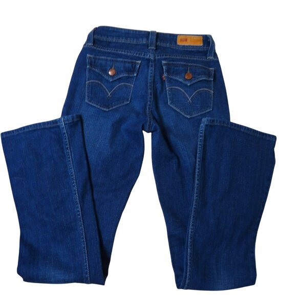 Levi's Bold Curve Lowrise Back Flap Jeans - Picture 1 of 6